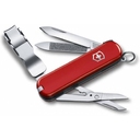 Нож-брелок Nail Clip 580, красный для нанесения логотипа