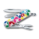 Нож-брелок VICTORINOX Classic "VX Colors", 58 мм, 7 функций