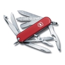 Нож-брелок VICTORINOX Mini Champ, 58 мм, 17 функций, красный для нанесения логотипа