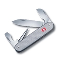 Нож перочинный VICTORINOX Electrician, 93 мм, 7 функций, алюминиевая рукоять, серебристый для нанесения логотипа