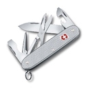 Нож перочинный VICTORINOX Pioneer X, 93 мм, 9 функций, алюминиевая рукоять, серебристый для нанесения логотипа