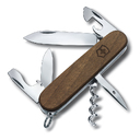 Нож перочинный VICTORINOX Spartan Wood, 91 мм, 10 функций, рукоять из орехового дерева для нанесения логотипа