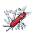 Нож перочинный VICTORINOX Huntsman Lite, 91 мм, 21 функция, полупрозрачный красный для нанесения логотипа