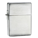 Зажигалка ZIPPO Реплика 1935 года с покрытием матовый хром | 1935 Replica™ Brushed Chrome, латунь/сталь, серебристая, 37x13x52 мм