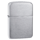 Зажигалка ZIPPO Реплика 1941 года с покрытием матовый хром | 1935 Replica™ Brushed Chrome, латунь/сталь, серебристая, 38x13x56 мм для нанесения логотипа