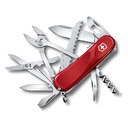 Нож перочинный VICTORINOX Evolution S52, 85 мм, 20 функций, с фиксатором лезвия, красный для нанесения логотипа
