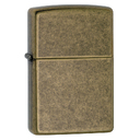 Зажигалка ZIPPO классическая с покрытием античная латунь | Classic Antique Brass, латунь/сталь, матовая, 38x13x57 мм для нанесения логотипа