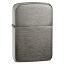 Зажигалка ZIPPO Реплика 1941 года с покрытием черный лед | 1941 Replica™ Black Ice ®, латунь/сталь, чёрная, глянцевая, 38x13x57 мм для нанесения логотипа