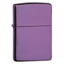 Зажигалка ZIPPO классическая с глянцевым фиолетовым покрытием | Classic High Polish Purple, латунь/сталь, фиолетовая, глянцевая, 38x13x57 мм для нанесения логотипа