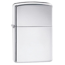 Зажигалка ZIPPO классическая с покрытием Глянцевый хром | Classic High Polish Chrome, латунь/сталь, серебристая, 38x13x57 мм для нанесения логотипа