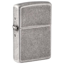 Зажигалка ZIPPO Armor® c античным серебристым покрытием | Antique Silver, латунь/сталь, серебристая, 38x13x57 мм для нанесения логотипа