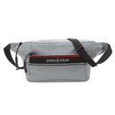 Сумка на пояс SWISSGEAR, светло-серая, полиэстер с плетением рип-стоп, 38 x 5 x 15 см для нанесения логотипа