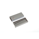 Коробка для ножей VICTORINOX 111 мм толщиной до 2 уровней, картонная, серебристая для нанесения логотипа