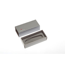 Коробка для ножей VICTORINOX 91 мм толщиной 6-7 уровней (1.6795, 1.7775.T), картонная, серебристая для нанесения логотипа