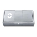 Подарочная коробка VICTORINOX для ножей 84-91 мм толщиной до 5 уровней, картонная, серебристая для нанесения логотипа