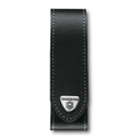 Чехол на ремень VICTORINOX для ножей RangerGrip 130 мм, на липучке, кожаный, 35x40x140 мм, чёрный для нанесения логотипа