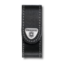 Чехол на ремень VICTORINOX для ножей NailClip 65 мм, на липучке, кожаный, чёрный для нанесения логотипа