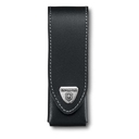 Чехол на ремень VICTORINOX для ножей 111 мм толщиной до 3 уровней, кожаный, чёрный для нанесения логотипа