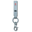 Подвеска на ремень VICTORINOX "Multiclip", с карабином и кольцом для ключей, металлическая для нанесения логотипа