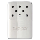 Каталитическая грелка ZIPPO, с покрытием глянцевый хром | High Polish Chrome, серебристая, на 6 ч, 51x15x74 мм для нанесения логотипа