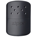 Каталитическая грелка ZIPPO, алюминий с покрытием, чёрная, матовая, на 12 ч, 66x13x99 мм для нанесения логотипа