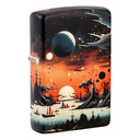 Зажигалка ZIPPO Галактический пейзаж с матовым покрытием на 540 | Galactic Landscape Design 540 Matte, латунь/сталь, разноцветная, матовая, 38x13x57мм для нанесения логотипа