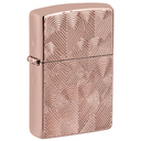 Зажигалка ZIPPO Armor® Сердца с покрытием розовое золото | Hearts Rose Gold, латунь/сталь, розовое золото, 38x13x57 мм для нанесения логотипа