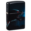 Зажигалка ZIPPO Оборотень с матовым покрытием на 540 | Horror Wolf 540 Matte, латунь/сталь, черная, 38x13x57 мм для нанесения логотипа