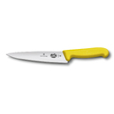 Нож разделочный VICTORINOX Fibrox, 25 см, жёлтый