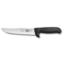 Нож мясника / нож для забоя VICTORINOX Fibrox с лезвием 18 см и безопасной рукоятью для нанесения логотипа