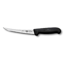 Нож обвалочный VICTORINOX Fibrox, супергибкое лезвие 15 см, чёрный для нанесения логотипа