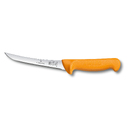 Нож обвалочный VICTORINOX Swibo с изогнутым узким полугибким лезвием 16 см, жёлтый для нанесения логотипа