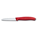Нож для овощей VICTORINOX SwissClassic, 8 см, красный для нанесения логотипа
