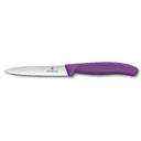 Нож для овощей VICTORINOX Швейцарская классика | Swiss Classic, 10 см, фиолетовый для нанесения логотипа