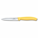 Нож для овощей VICTORINOX Швейцарская классика | Swiss Classic, 10 см, желтый для нанесения логотипа