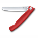 Нож для овощей VICTORINOX Швейцарская классика | Swiss Classic, складной, 11 см, красный для нанесения логотипа