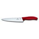 Нож разделочный VICTORINOX SwissClassic, 19 см, красный, в картонном блистере для нанесения логотипа