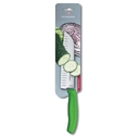 Нож сантоку VICTORINOX SwissClassic, рифлёное лезвие 17 см, зелёный, в картонном блистере для нанесения логотипа