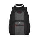 Рюкзак WENGER Pillar 16'', черный/серый, полиэстер, 38 x 25 x 48 см, 25 л для нанесения логотипа