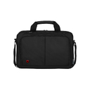 Портфель для ноутбука 14'' WENGER, черный, нейлон / ПВХ, 39 x 8 x 25 см, 5 л для нанесения логотипа