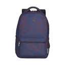 Рюкзак WENGER 16'', синий с рисунком, полиэстер, 36 x 25 x 45 см, 22 л для нанесения логотипа