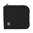 Бумажник VICTORINOX TA 5.0 Zip-Around Wallet с RFID защитой, чёрный, нейлон, 11x1x10 см для нанесения логотипа