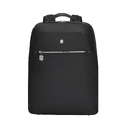 Рюкзак VICTORINOX Victoria Signature Compact Backpack, черный, нейлон/кожа, 30x16x38 см для нанесения логотипа