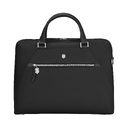 Портфель VICTORINOX Victoria Signature Briefcase, черный, нейлон/кожа, 42x13x30 см, 13 л для нанесения логотипа