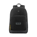 Рюкзак WENGER NEXT 23 Crango 16", чёрный, переработанный ПЭТ, 33х22х46 см, 25л для нанесения логотипа