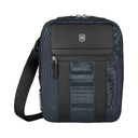 Сумка через плечо VICTORINOX Architecture Urban2 Crossbody Bag,синий, полиэстер/кожа, 9x22x28 см, 6 л для нанесения логотипа