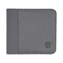Бумажник VICTORINOX Travel Essentials Bi-Fold Wallet, с защитой от сканирования RFID, серый, полиэстер, 11x2x10 см для нанесения логотипа