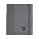 Бумажник VICTORINOX Travel Essentials Tri-Fold Wallet, серый, полиэстер, 9x2x10 см для нанесения логотипа