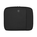 Несессер VICTORINOX Travel Essentials с крючком для подвешивания, чёрный, полиэстер, 27x11x22 см для нанесения логотипа