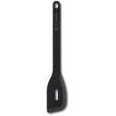 Лопатка с отверстием VICTORINOX Kitchen Utensils, 325x58 мм, бумажный композитный материал, чёрная для нанесения логотипа